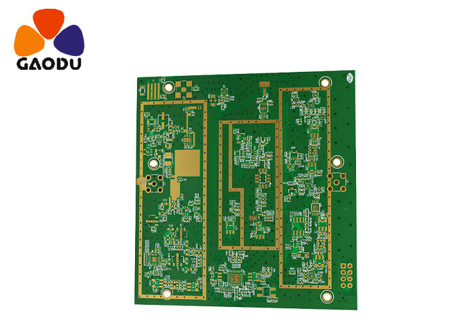 6層ROGERS+FR4混合介質(zhì)PCB電路板